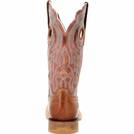 Durango Lady Rebel Pro Women's Burnished Rose Western Boot, DUSTY BROWN SKY BLUE, M, Size 6.5 DRD0420